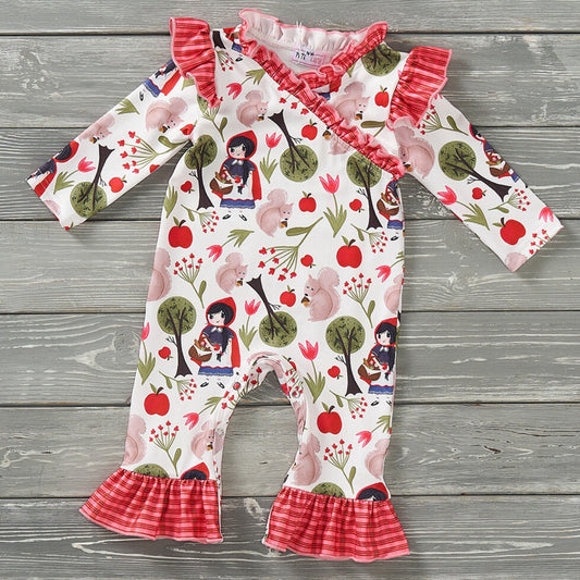 Little Red - Girl Romper