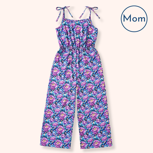 Electric Peonies - Adult Jumpsuit