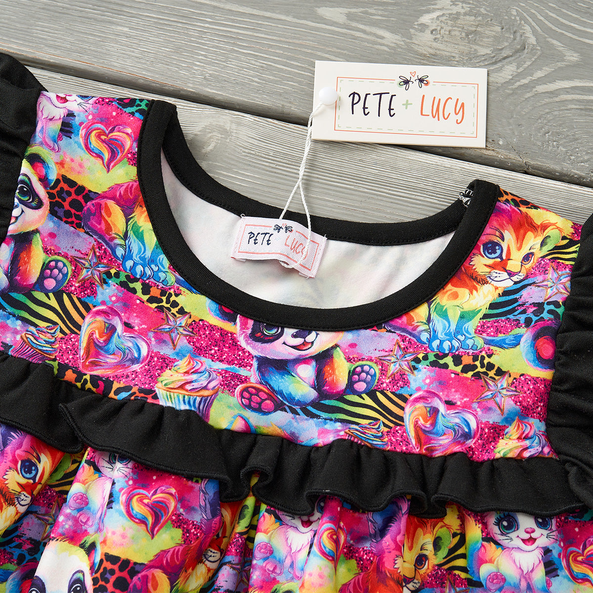 Neon Nostalgia - Pant Set (short sleeve)