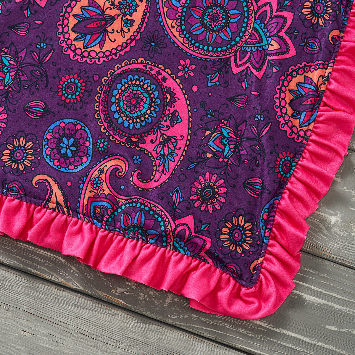 Paisley Perfection - Minky Blanket