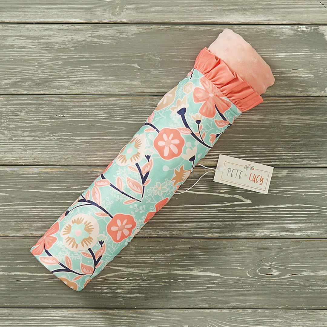 Petals in the Forest - Minky Blanket