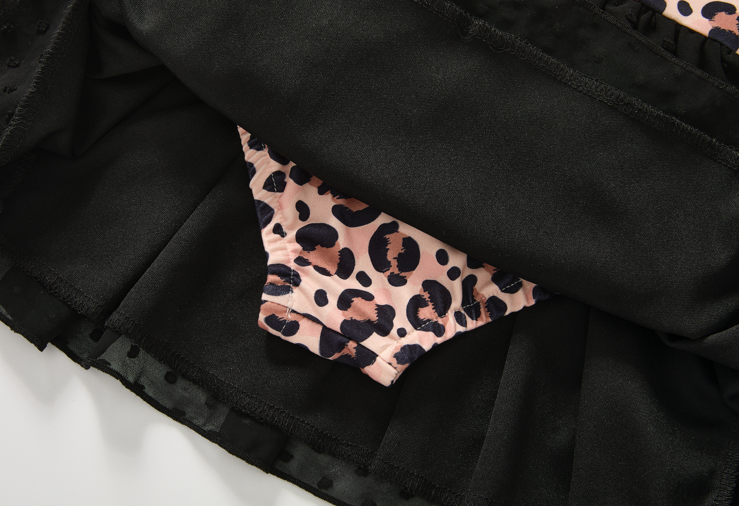 Leotard - Black Leopard