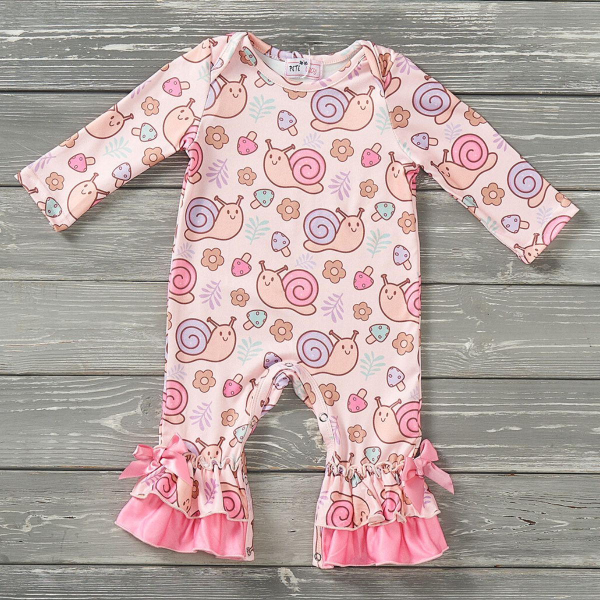 Snailtopia - Girl Romper