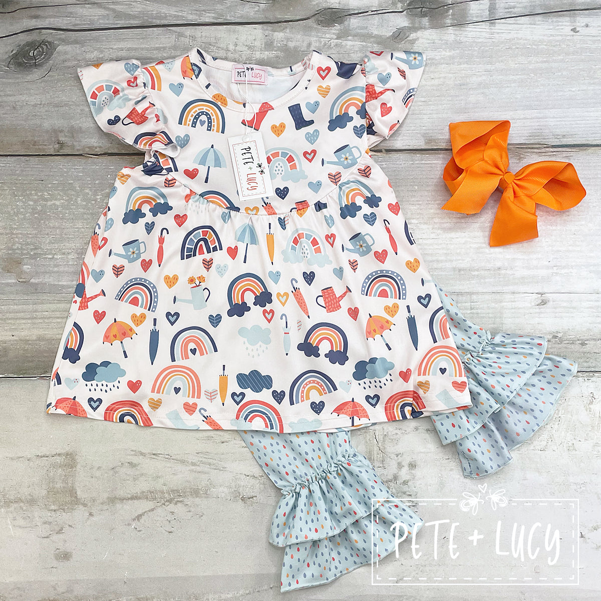 Summer Rain Capri Set