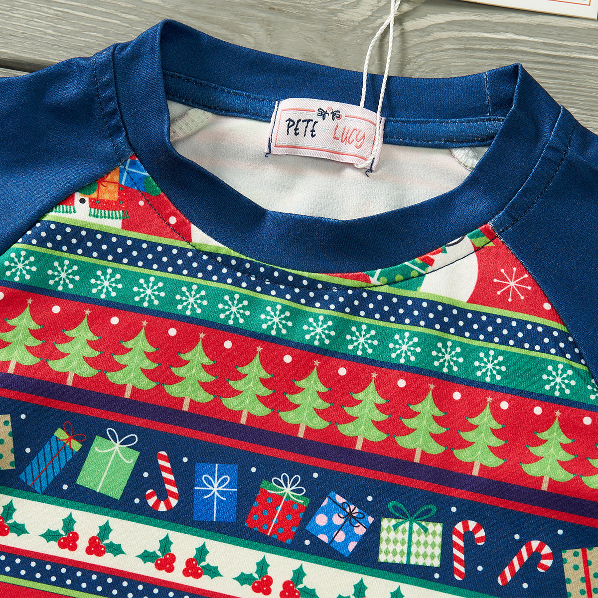 Festive Frosty - Boy Top