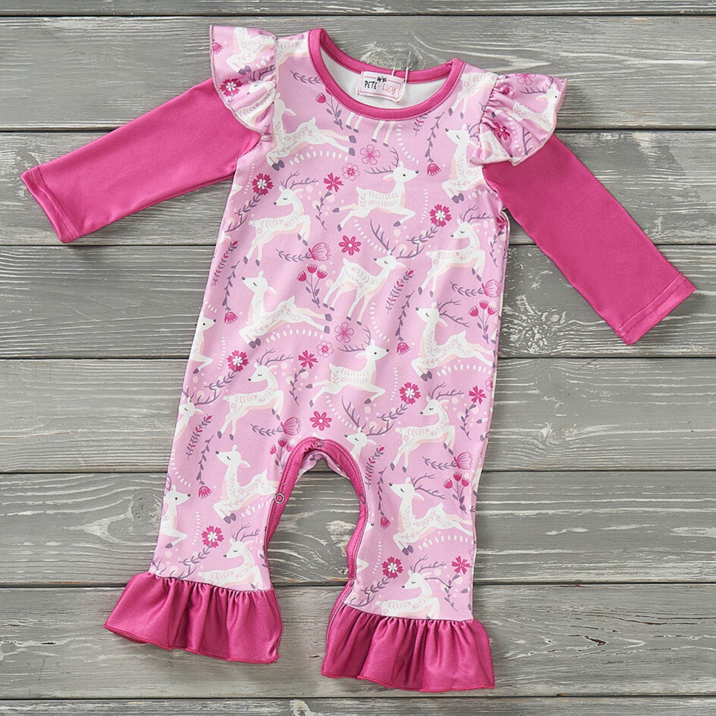 Wanderlust Whitetails - Girl Romper