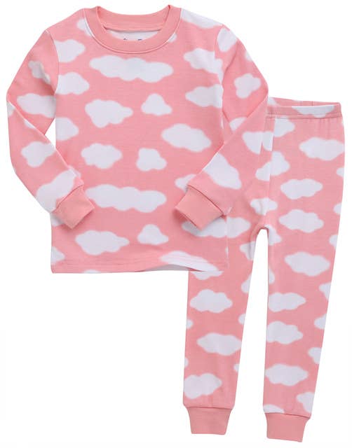 Pink Cloud Modal Long Sleeve PJs