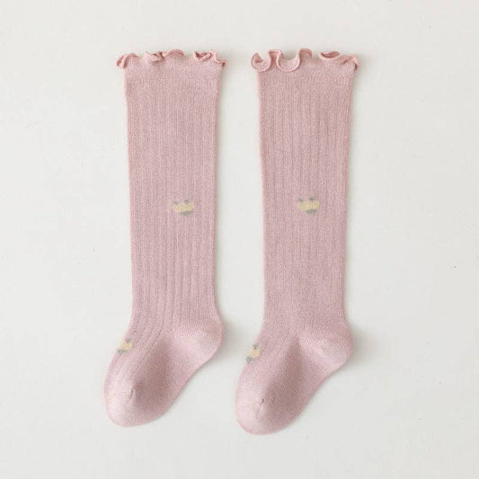 Over Knee Socks: Pink / XS (0-6M)