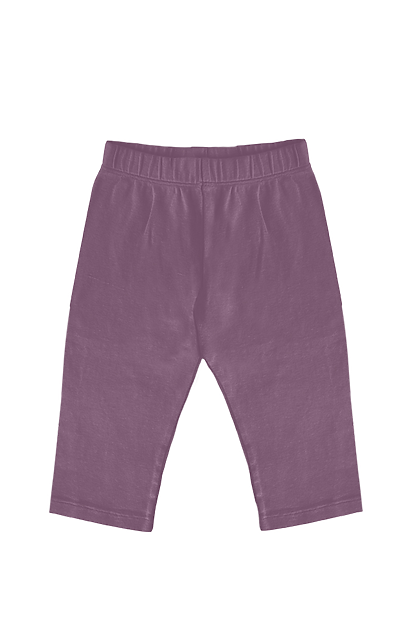 Infant Organic Rib Pant: PACIFIC BLUE