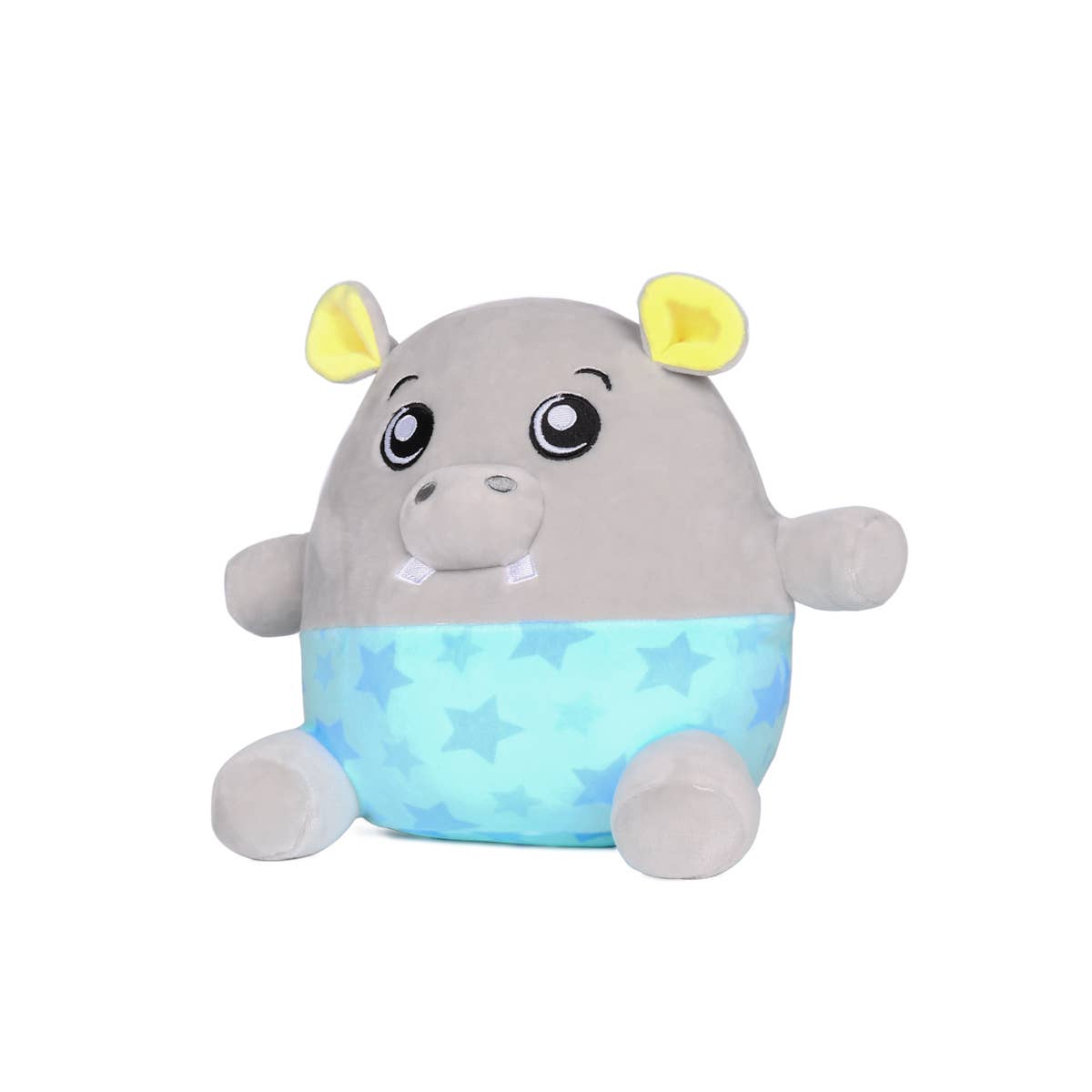 Henry the Hippo Glow in the Dark 7.5" Cute Soft Plush Toy