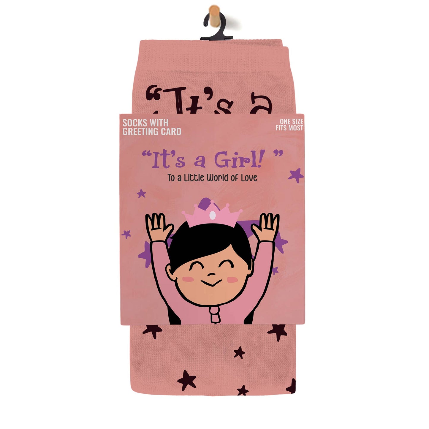 Greeting Card Socks - BABY GIRL