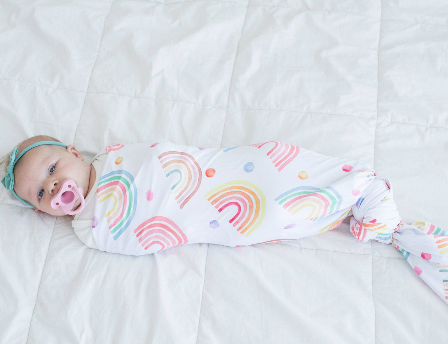 Swaddle Blanket - Rainbow