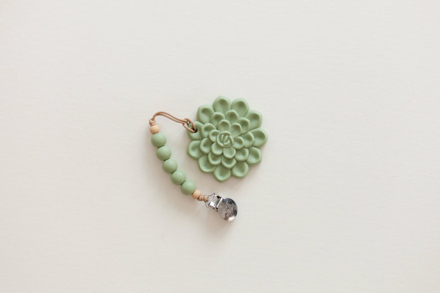 Succulent Teether Set: Teether and Clip Set