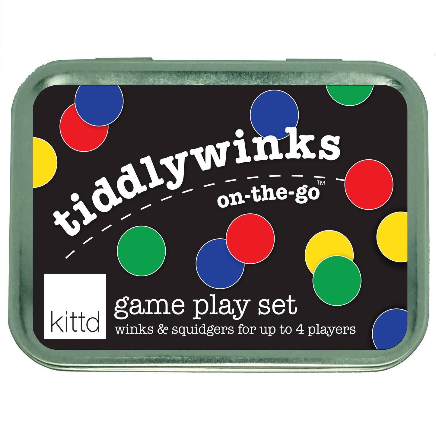 Tiddlywinks On-the-Go Kids Travel Game Play Set