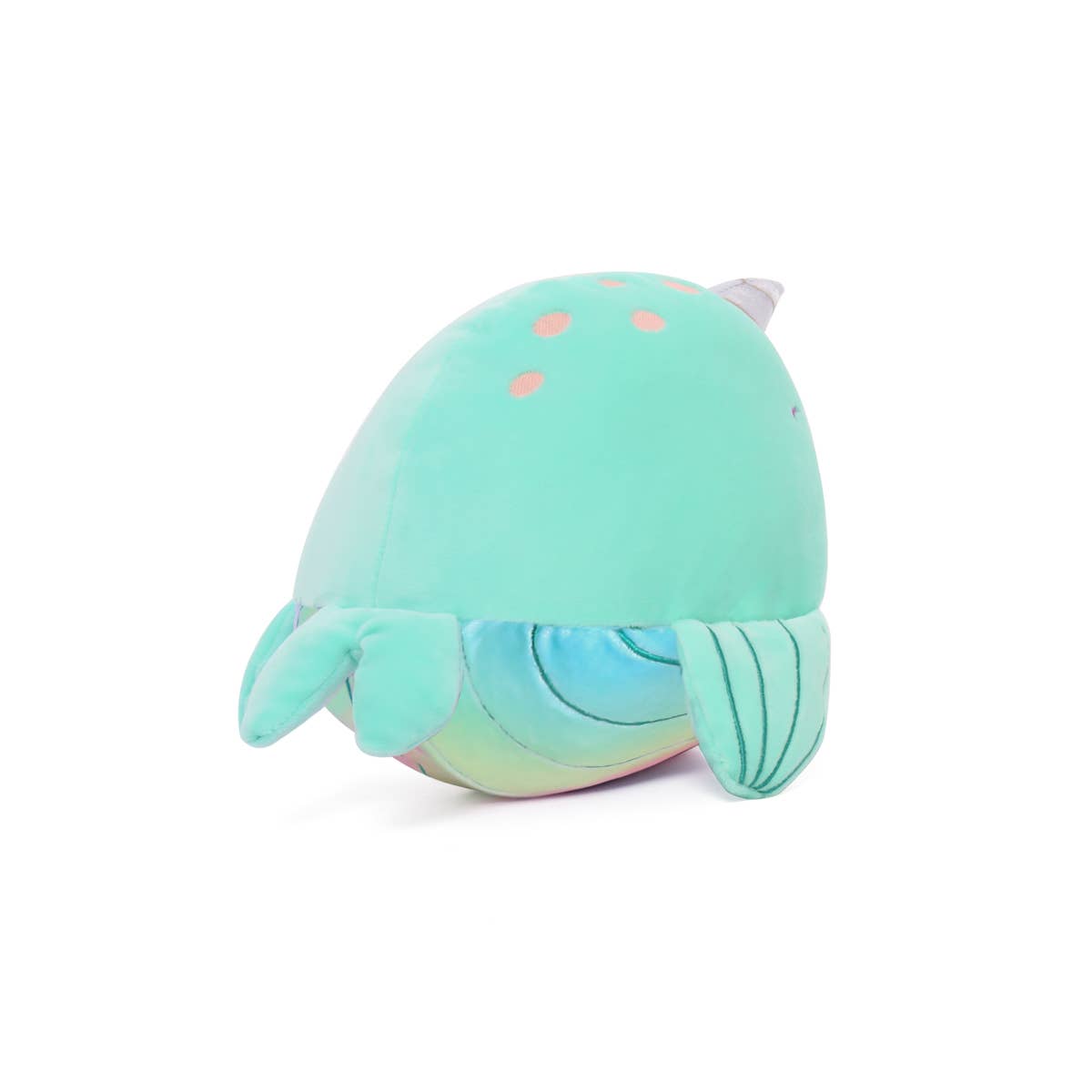 Nickie the Narwhal Glow in the Dark 7.5" Soft Plush Toy