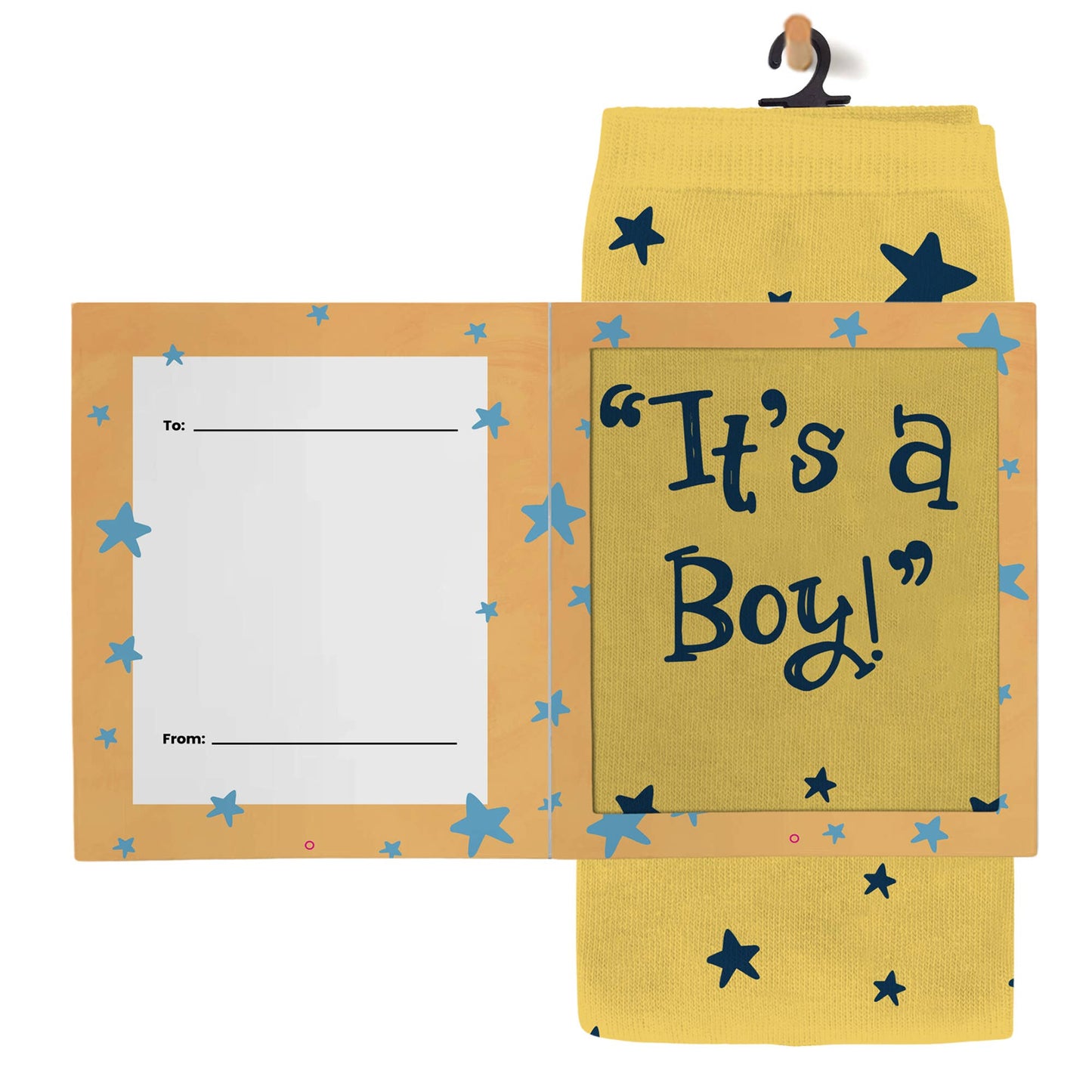 Greeting Card Socks - BABY BOY