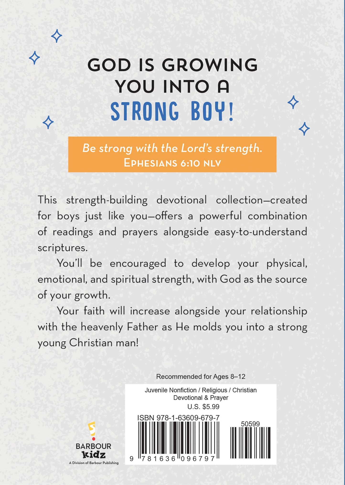 How God Grows a Strong Boy : A Devotional