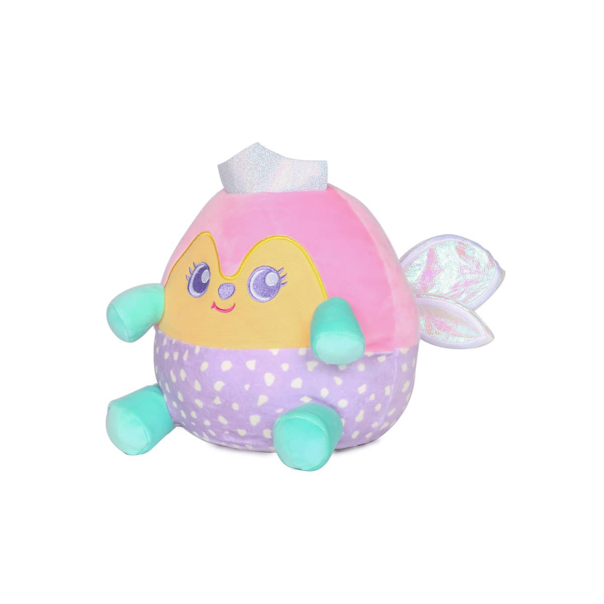 Luna the Light Fairy Glow in the Dark 7.5" Soft Plush Toy