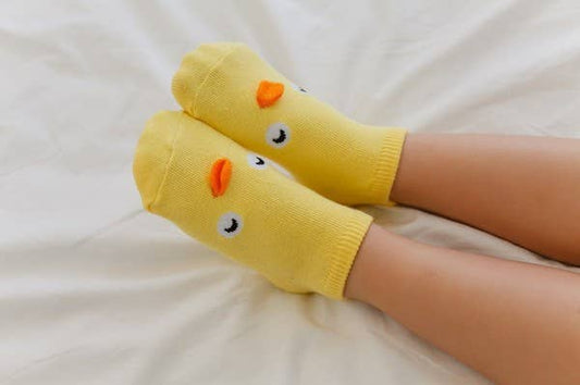 Chicky Socks: Yellow