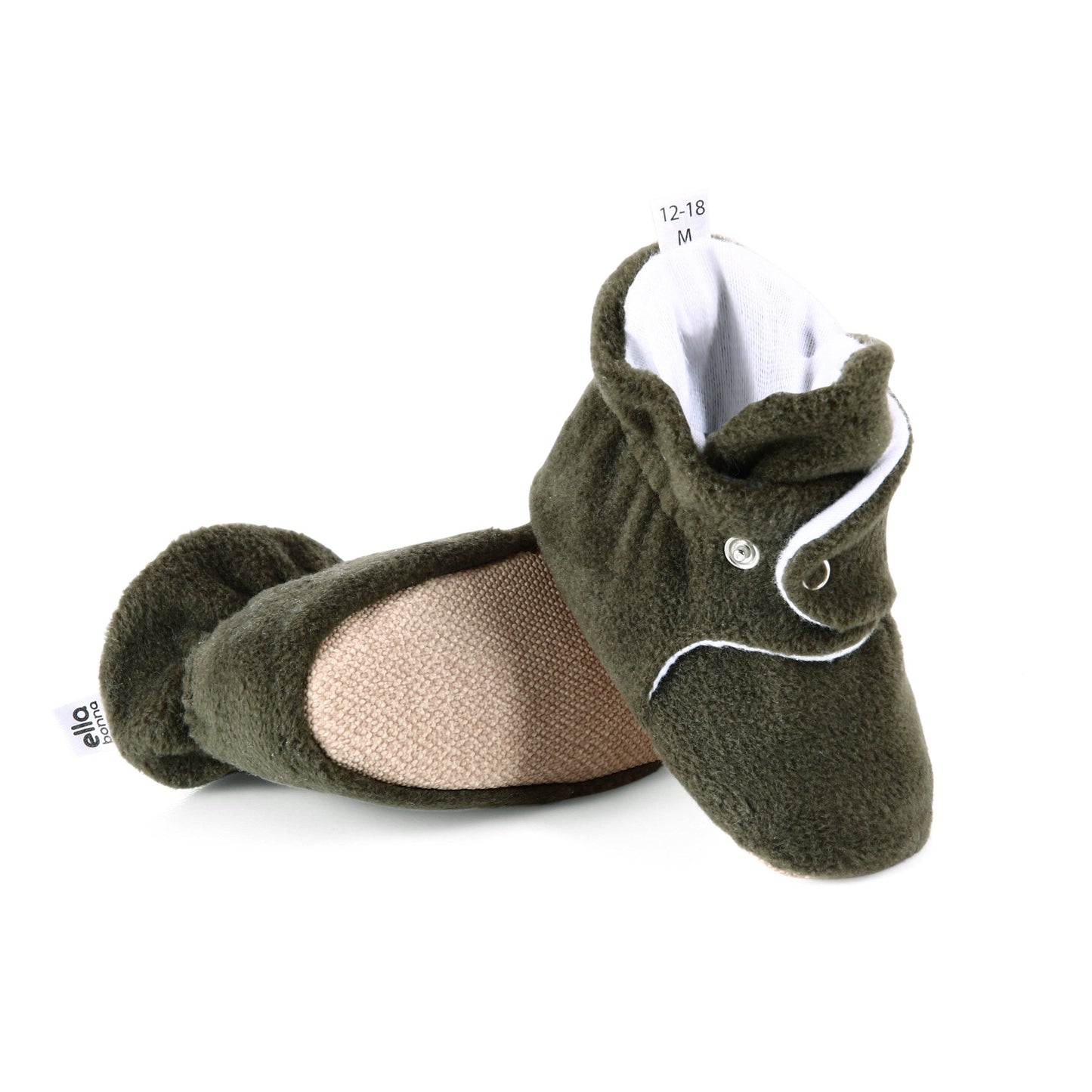 Baby Booties/ Anthracite / 6-12 Months