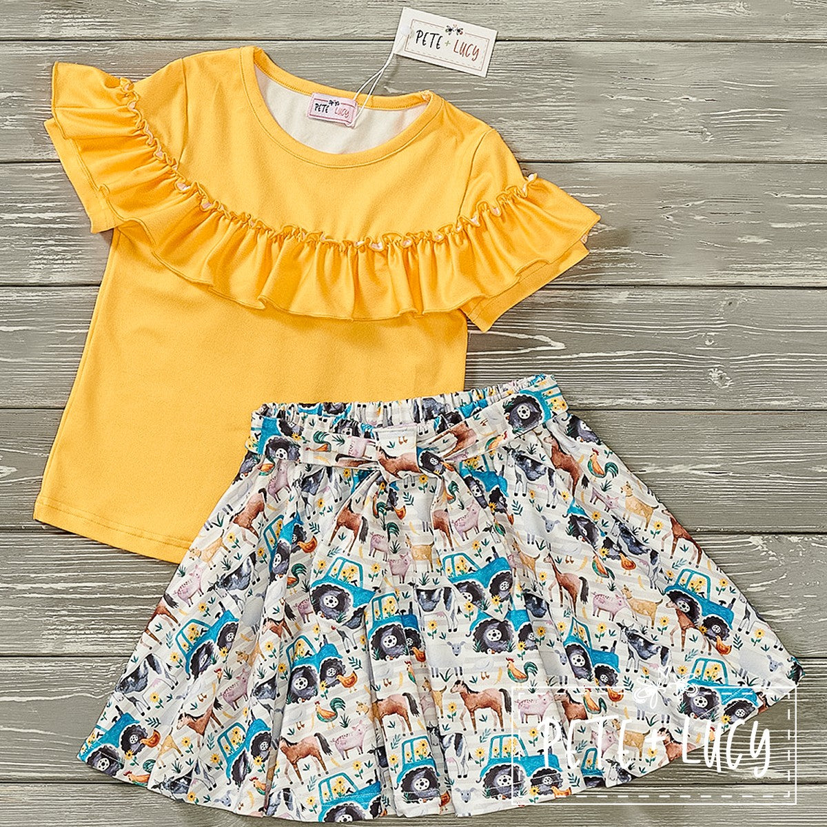 Down on the Farm Skirt Set