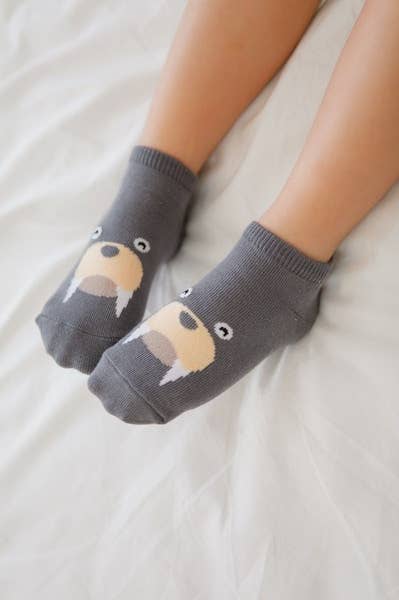 Walrus Socks: Grey
