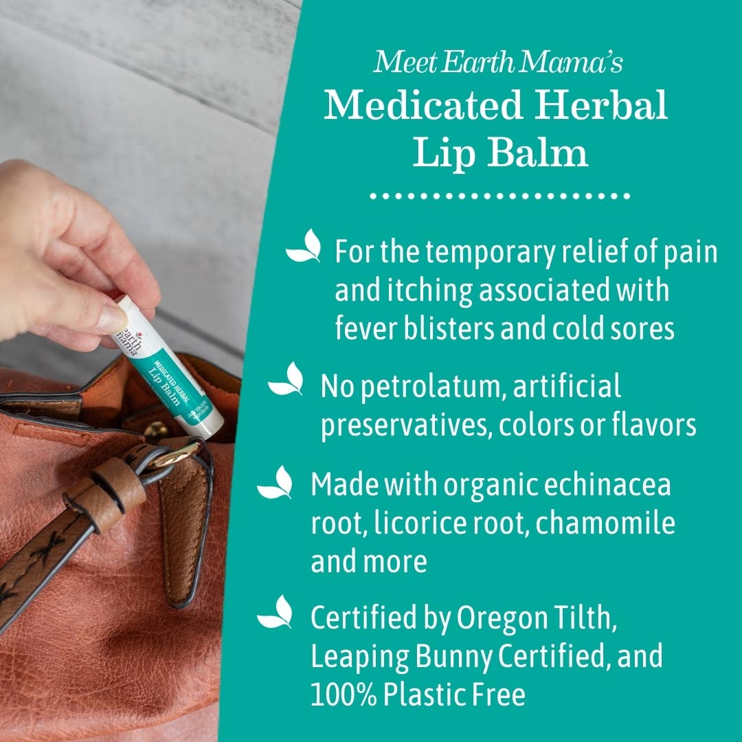 Medicated Herbal Lip Balm