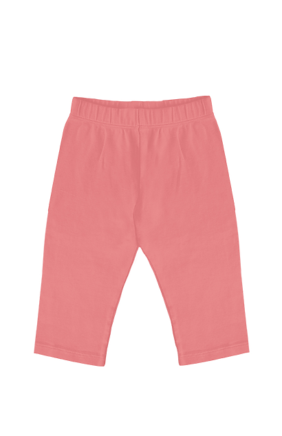 Infant Organic Rib Pant: PACIFIC BLUE