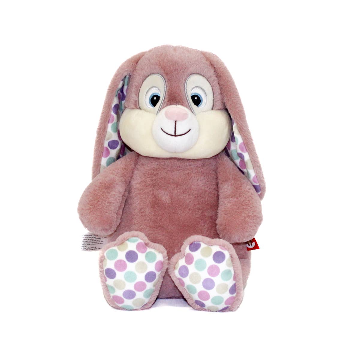 Pink Bunny - Polka Dot / No Zipper