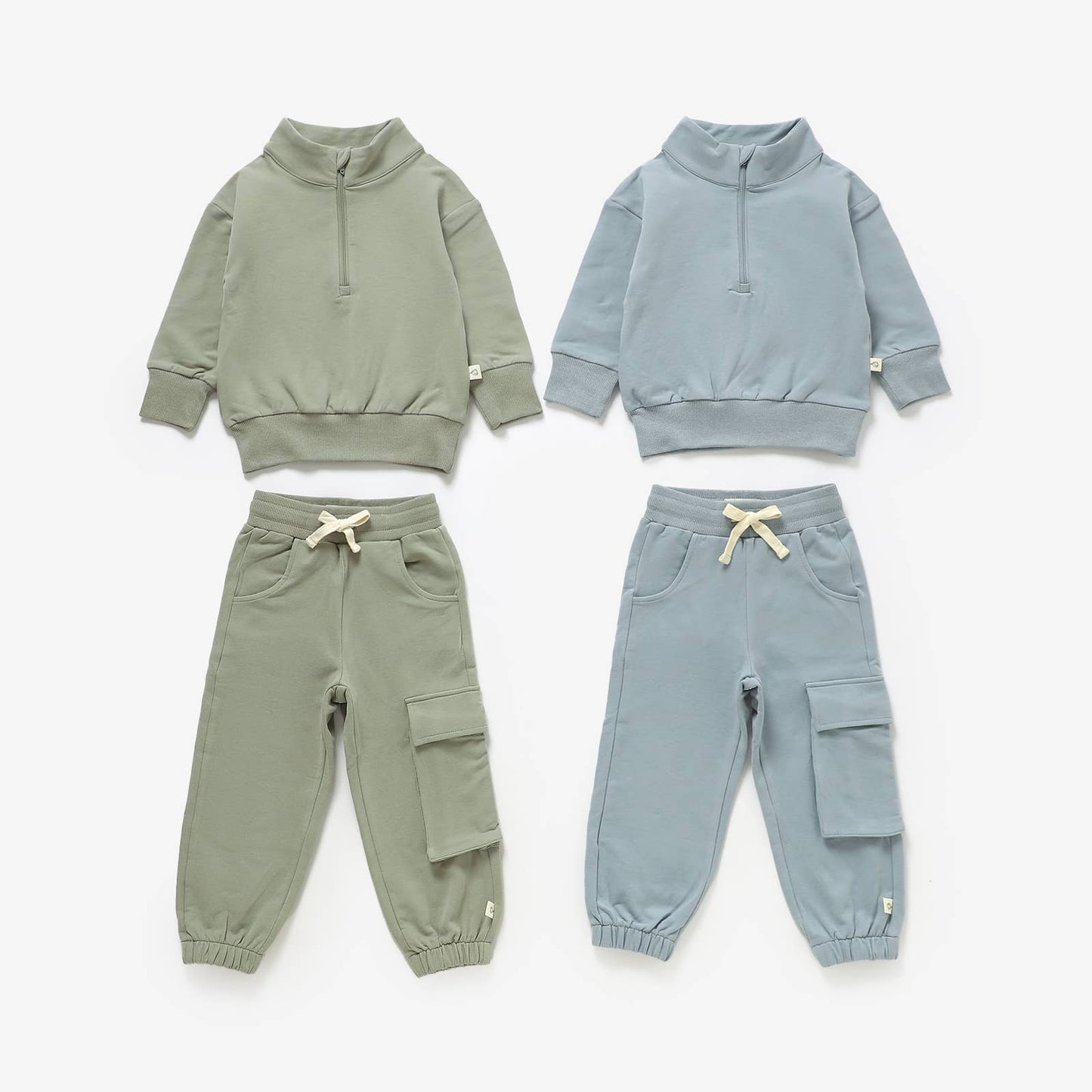 The French Terry Organic Cotton Beach Jogger Set