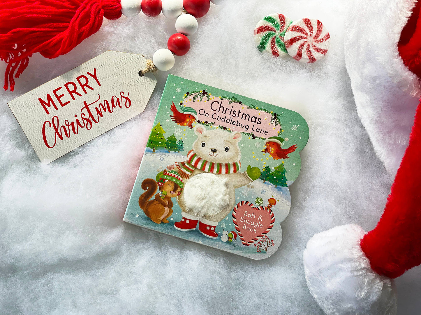 Christmas on Cuddlebug Lane Touch & Feel Board Book