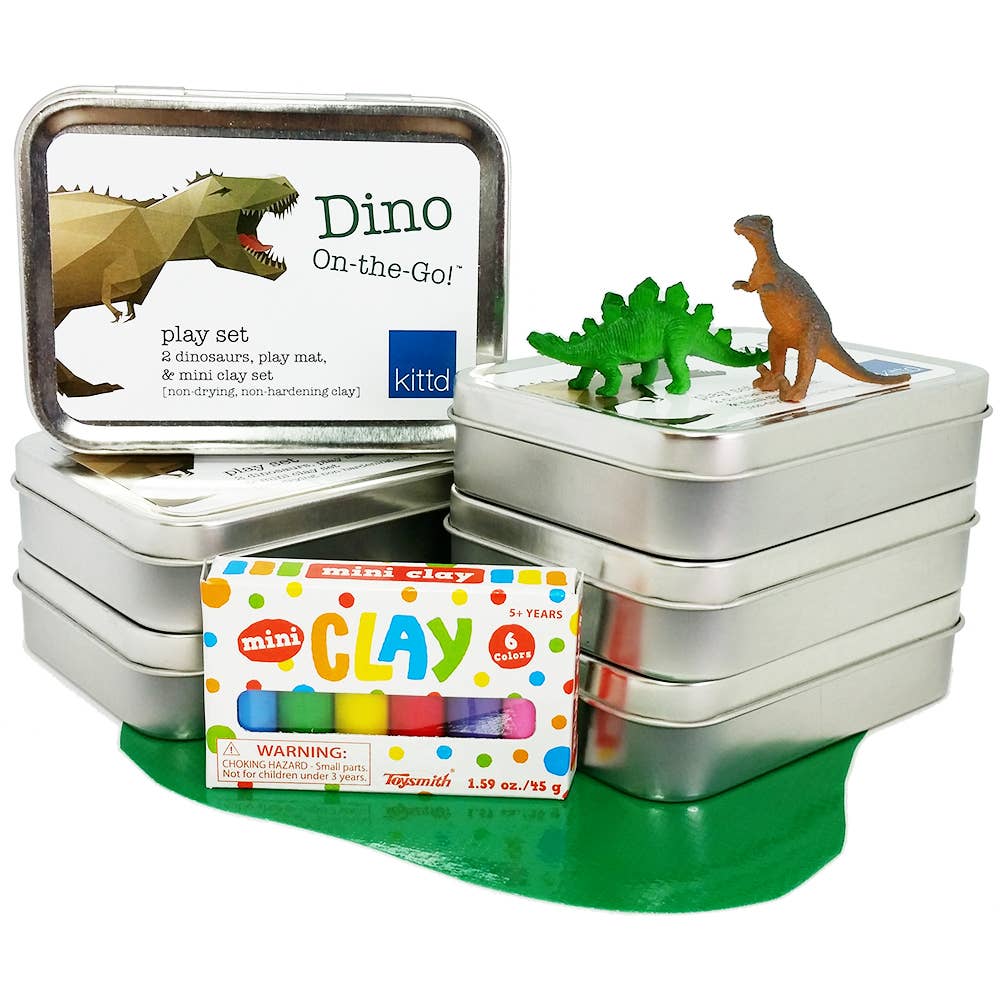 Dino On-the-Go Kids Clay Play Set