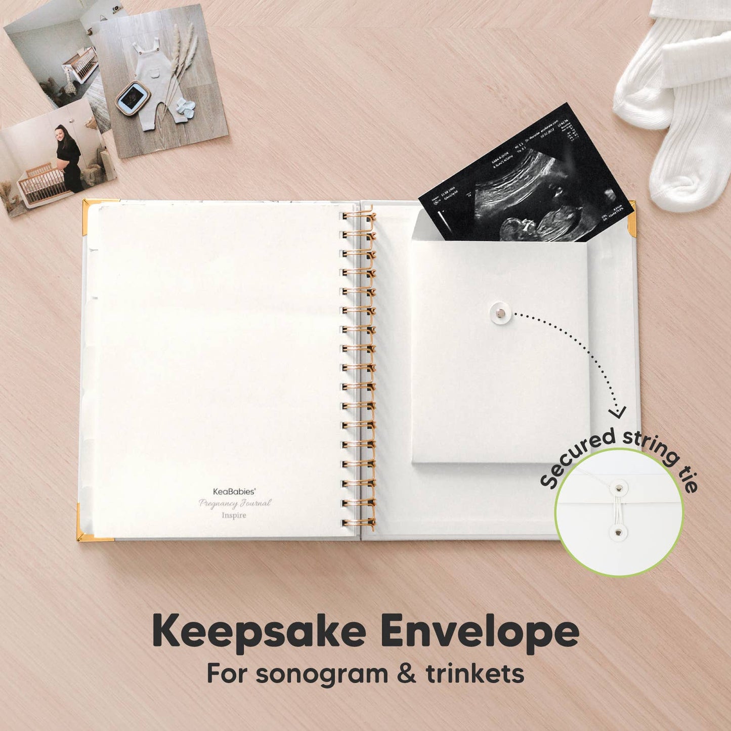 KeaBabies Inspire Pregnancy Journal (Alpine)
