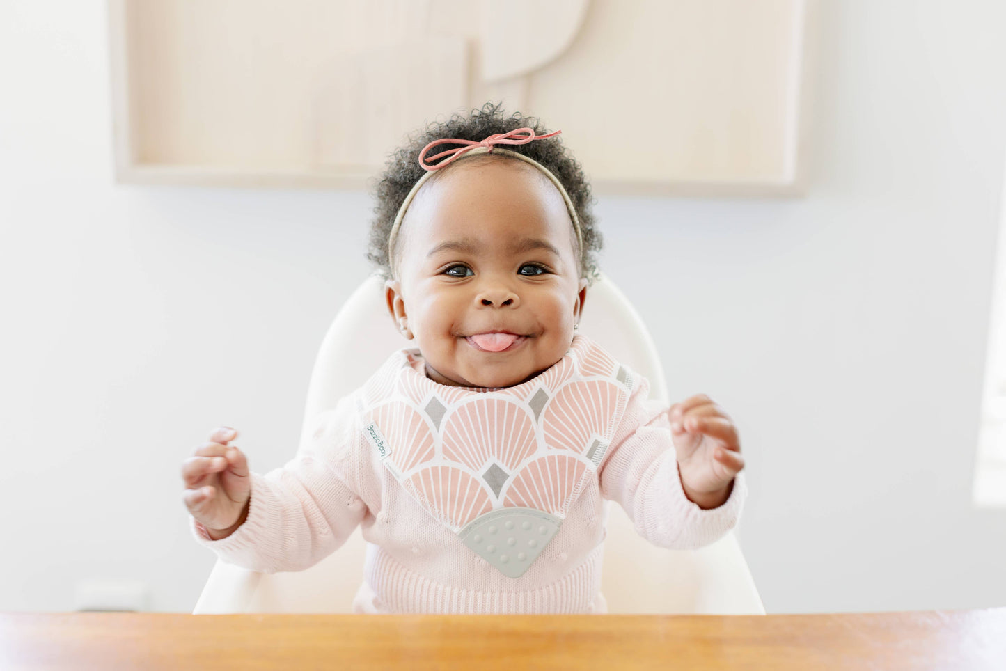 Bandana Bib with Teether 4-Pack: Luca