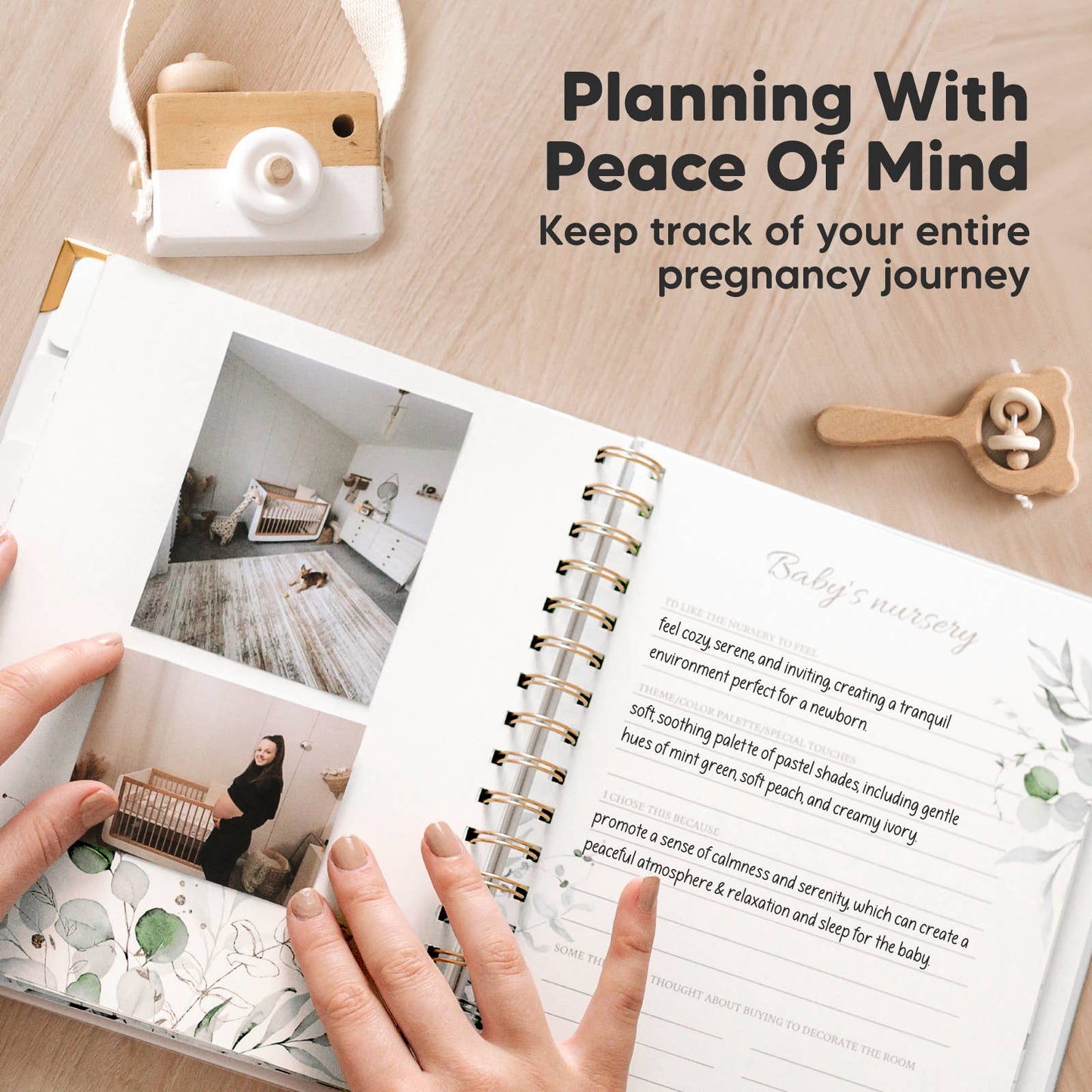 KeaBabies Inspire Pregnancy Journal (Alpine)