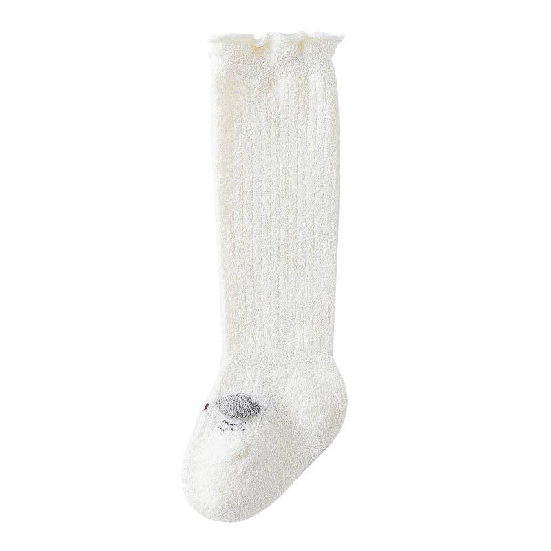 Over The Knee Socks: White / S (6-12M)