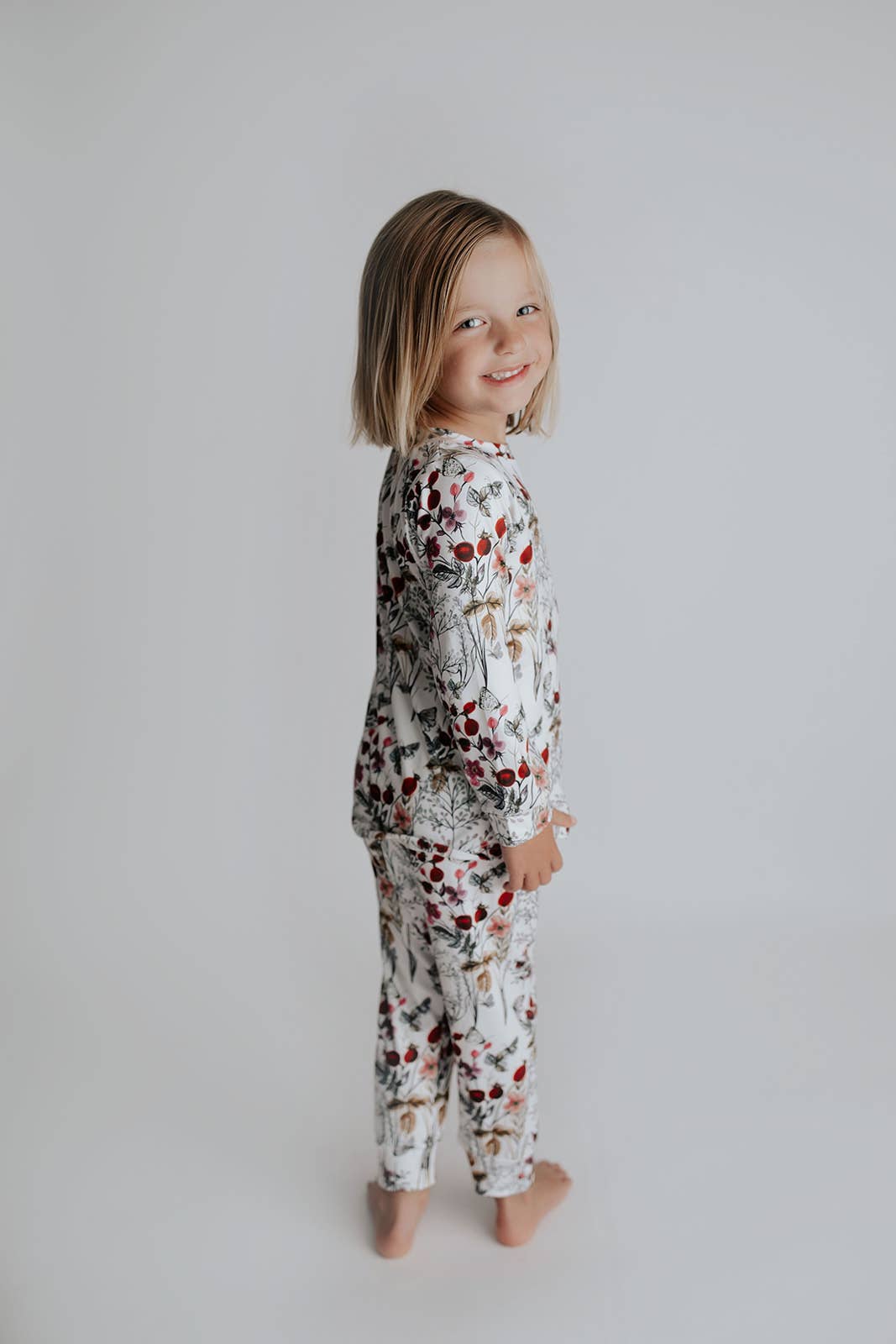 Floral Jammies Kids Pjs and Lougewear: 12-24 Months