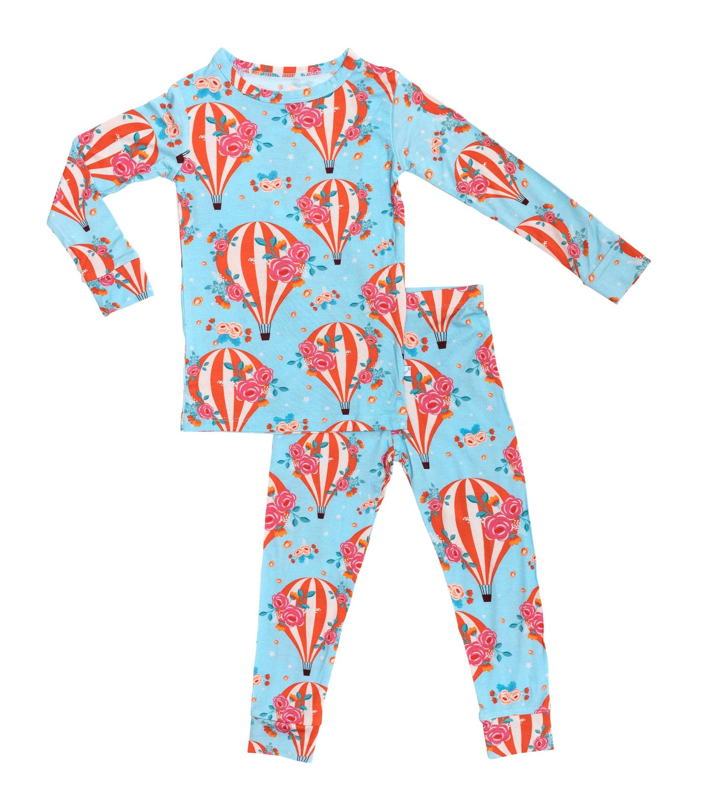 Hot Air Balloon Long Sleeve Pajamas