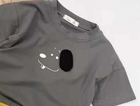 CUTE DOG EAR T SHIRT