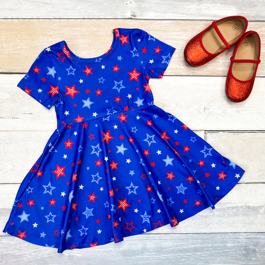 July 4th - I'm The Star Blue Dress
