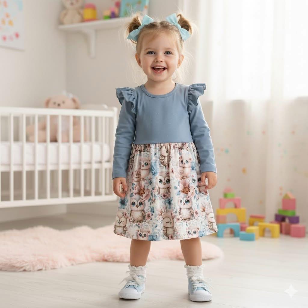 Lovely Owlet Dress
