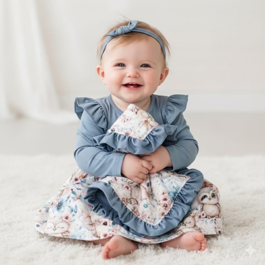 Lovely Owlets Romper