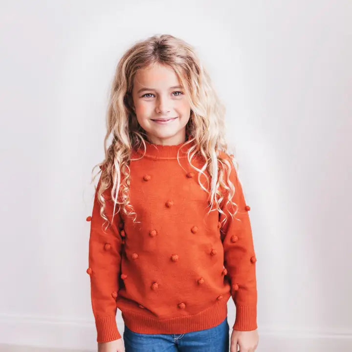 Kids Pom Pom Sweater