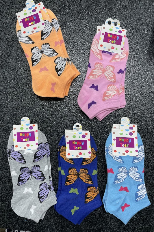 Womens Ankle Socks by Happy Toes