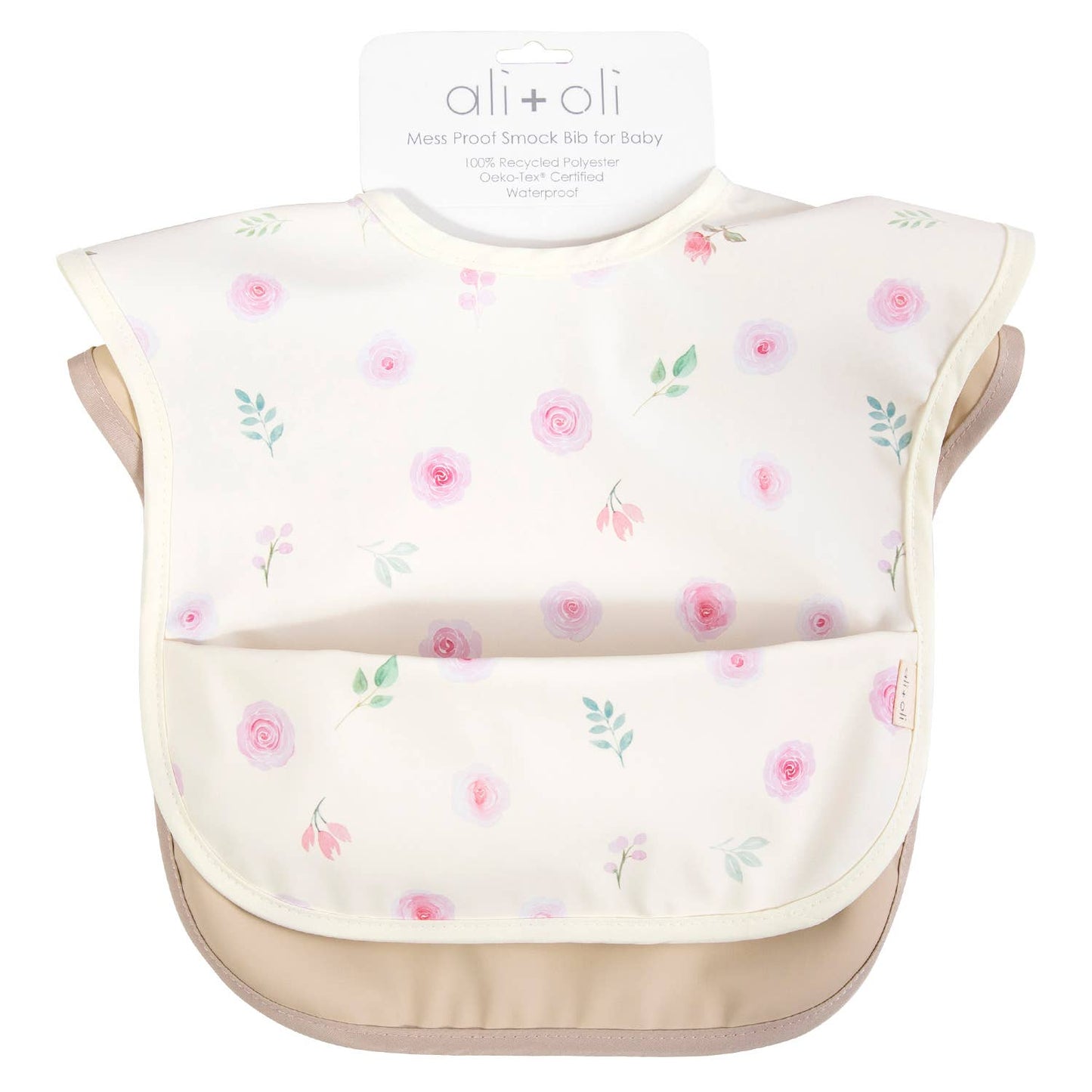 Smock Bib for Baby (2-pc) Short Sleeve