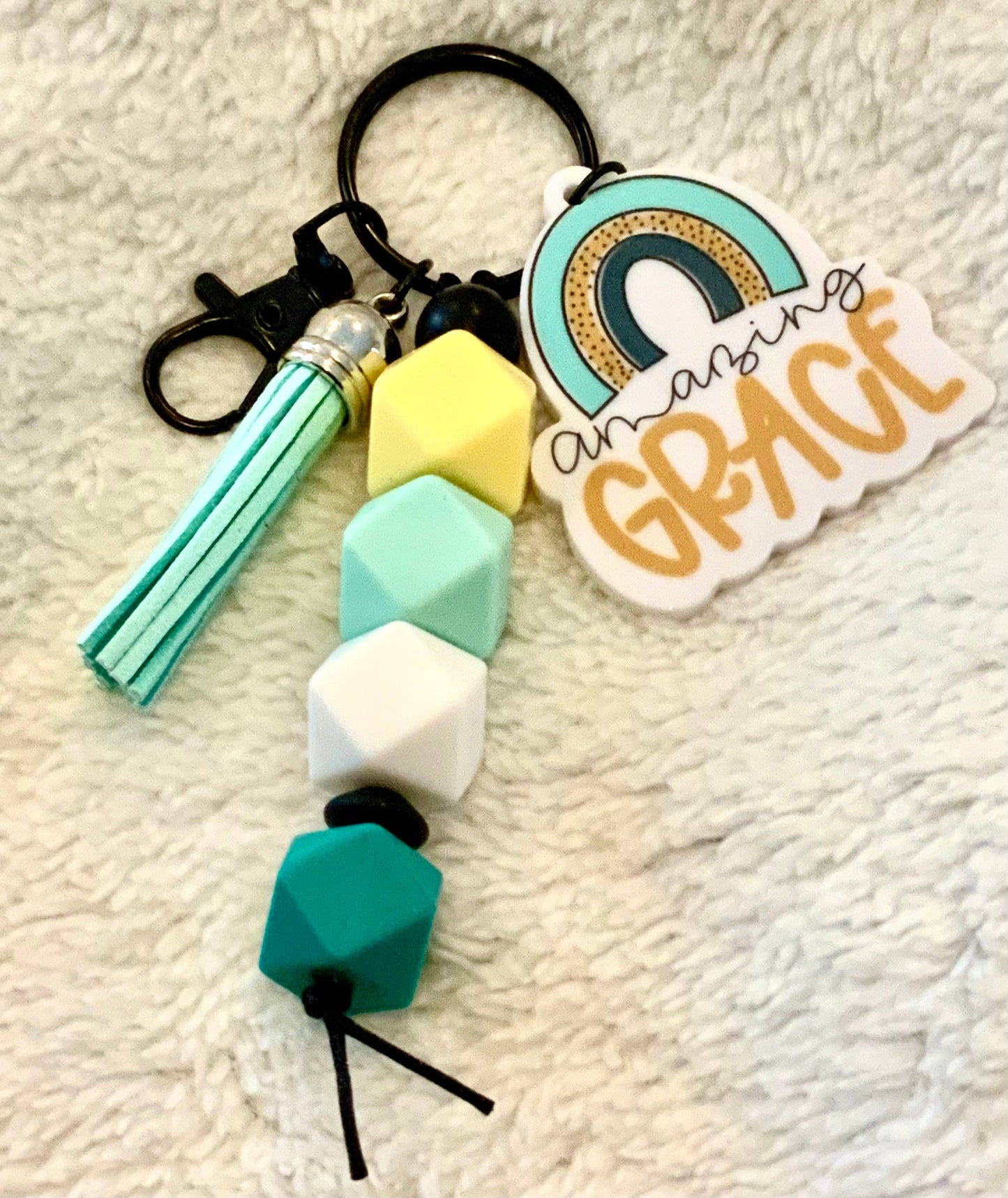 Amazing Grace ~ Custom Keychain