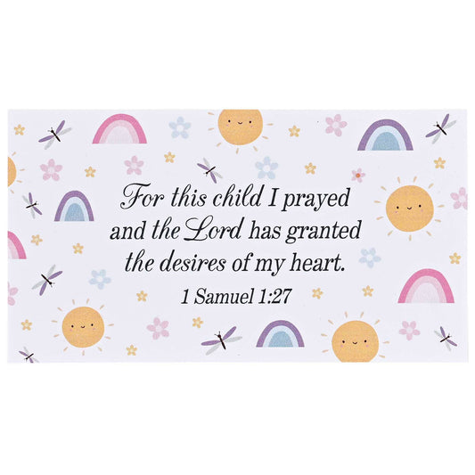 Magnet For This Child I Prayed 5x2.75