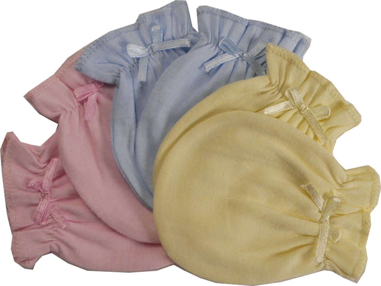 Cotton Jersey Infant Mittens