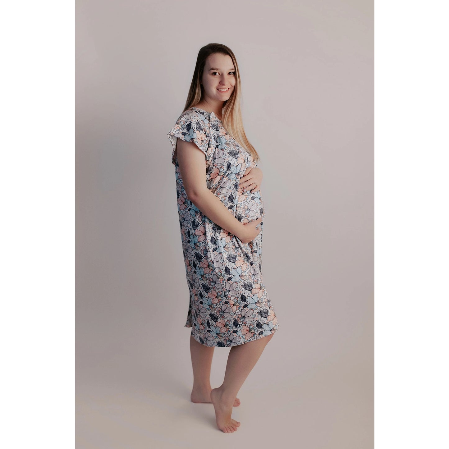 Maternity Labor & Delivery Nursing Gown