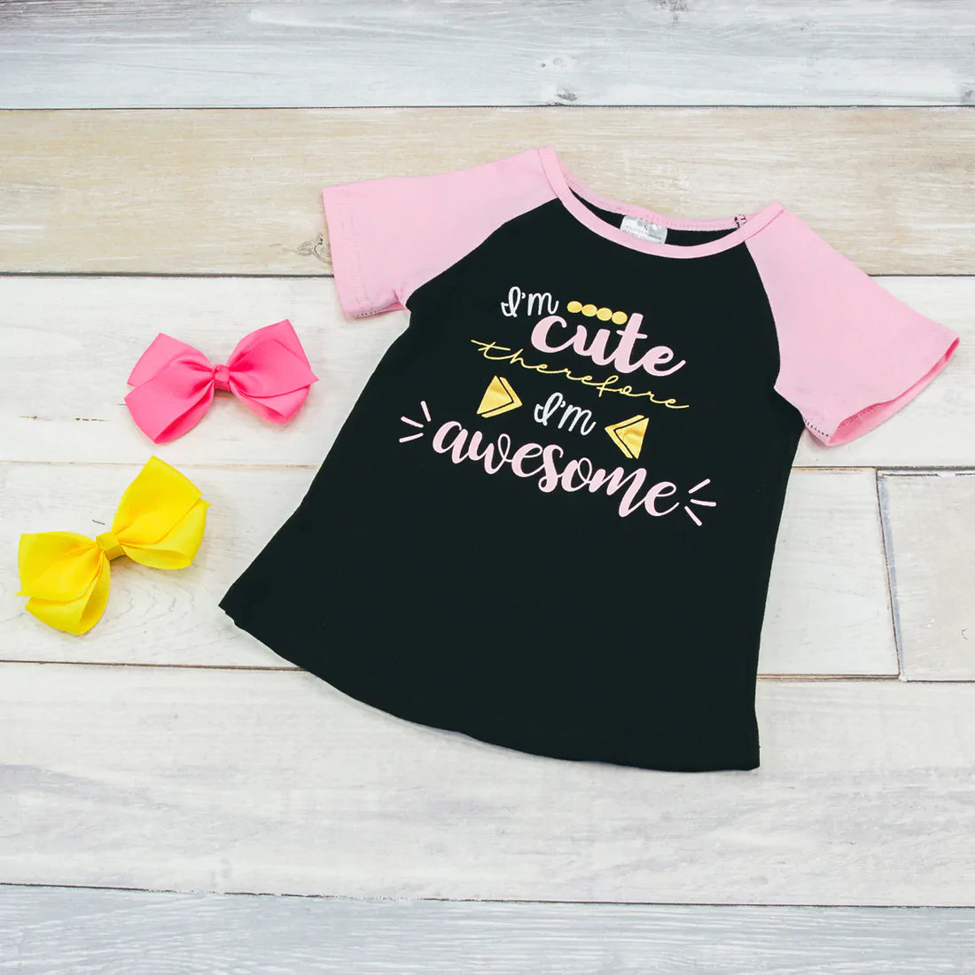 I'm Cute Therefore I'm Awesome Shirt